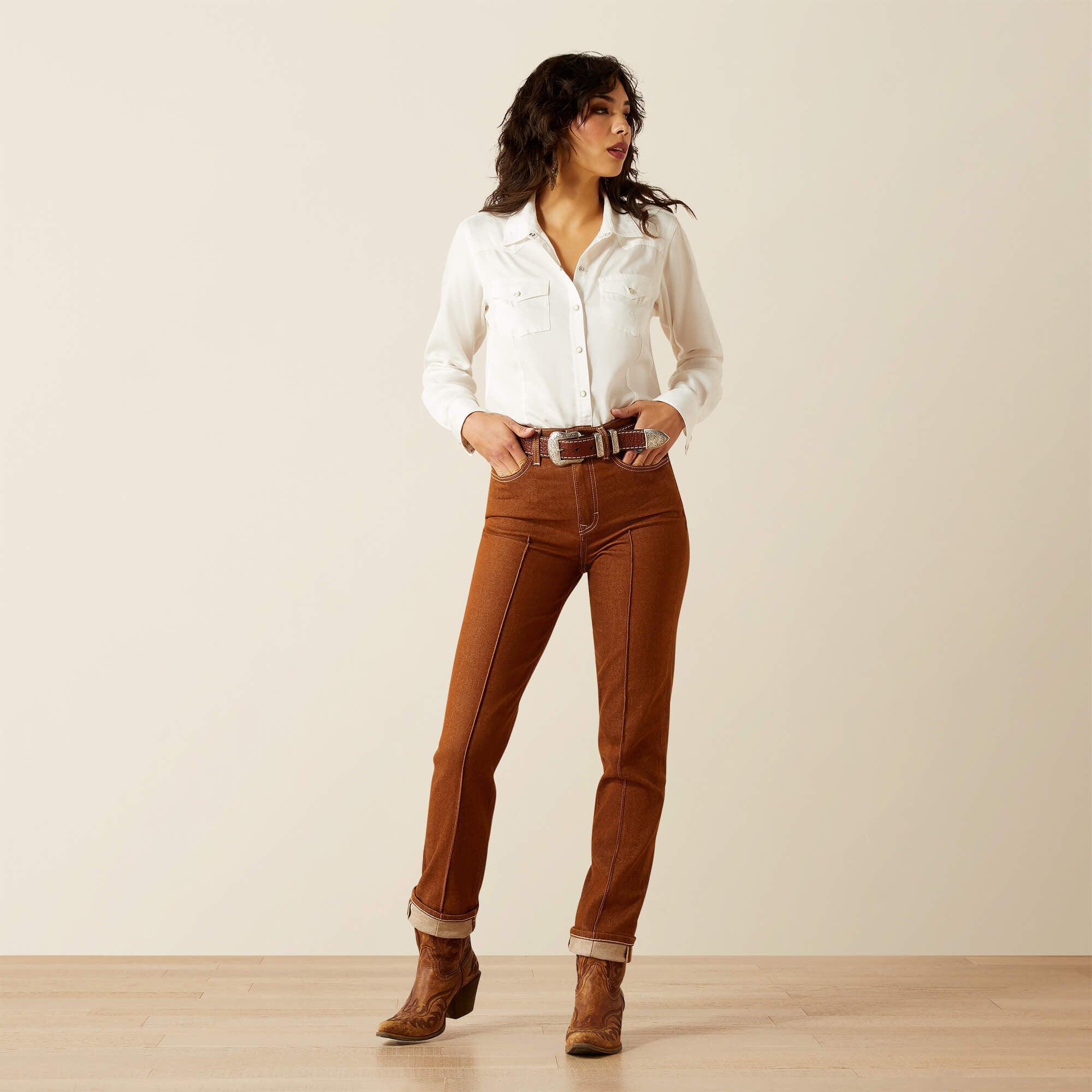 Ariat Ultra High Rise Relaxed Straight Leg Jean Women|Trends