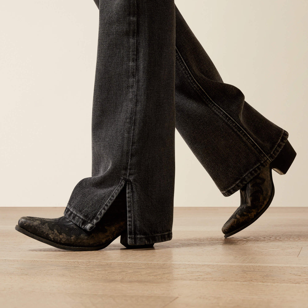 Ariat Ultra High Rise Cheyenne Yoke Tomboy Boot Cut Jean Women|Trends