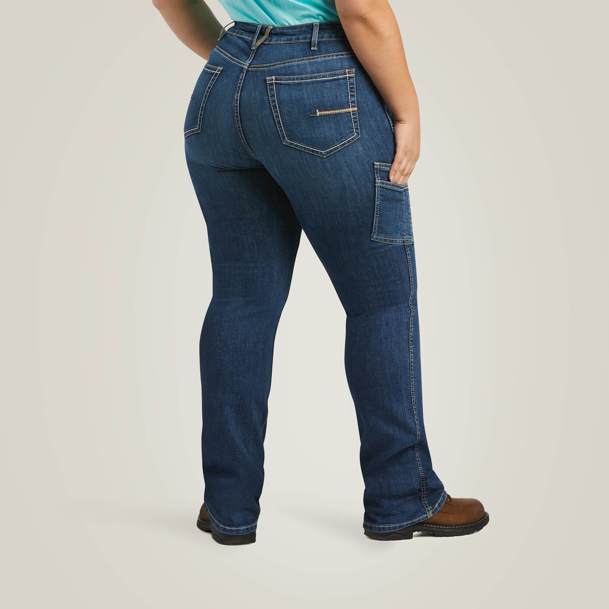 Ariat Rebar Work Flex Perfect Rise Riveter Boot Cut Jean Women