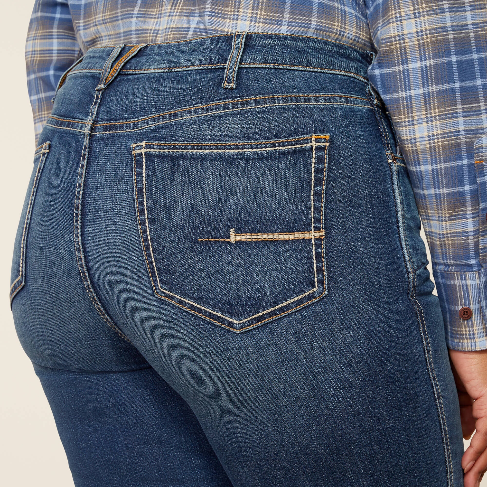 Ariat Rebar High Rise Riveter Straight Jean Women
