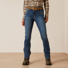 Ariat Rebar High Rise Riveter Straight Jean Women