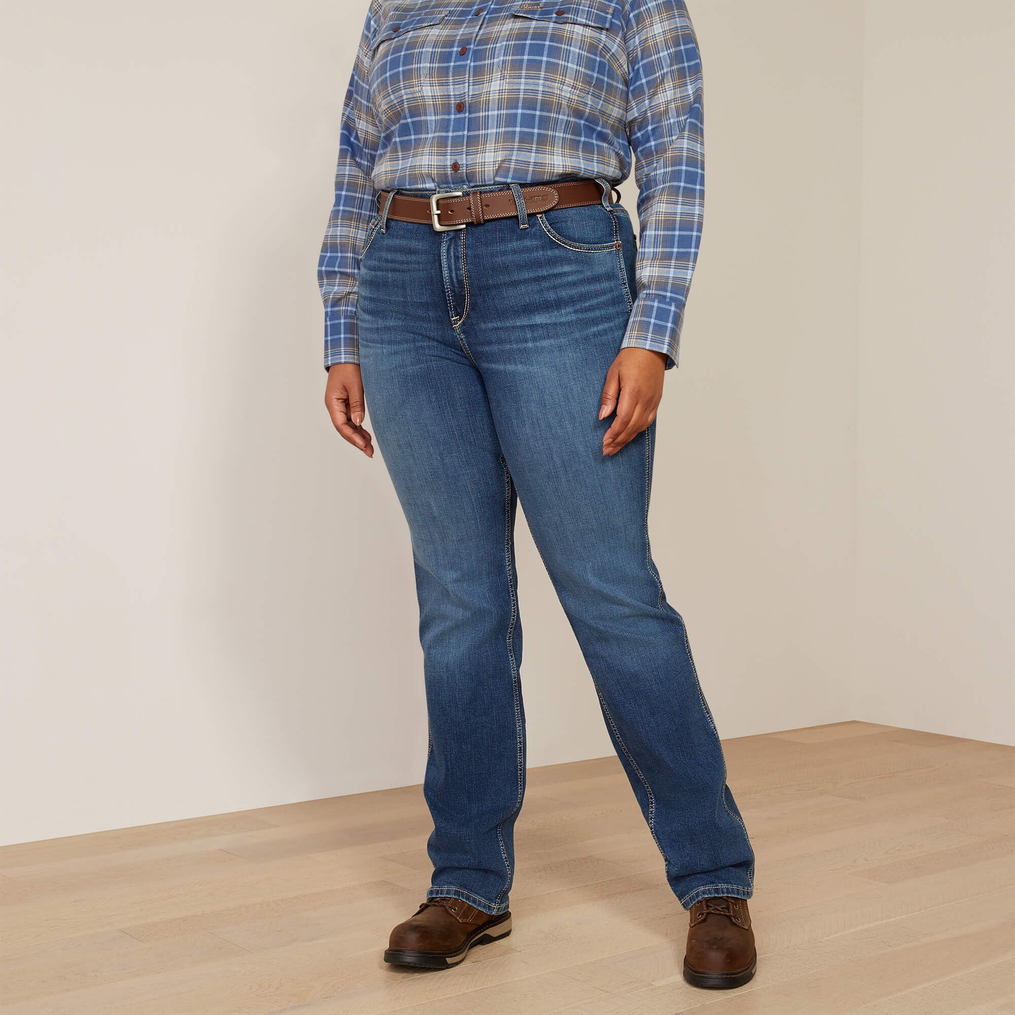 Ariat Rebar High Rise Riveter Straight Jean Women