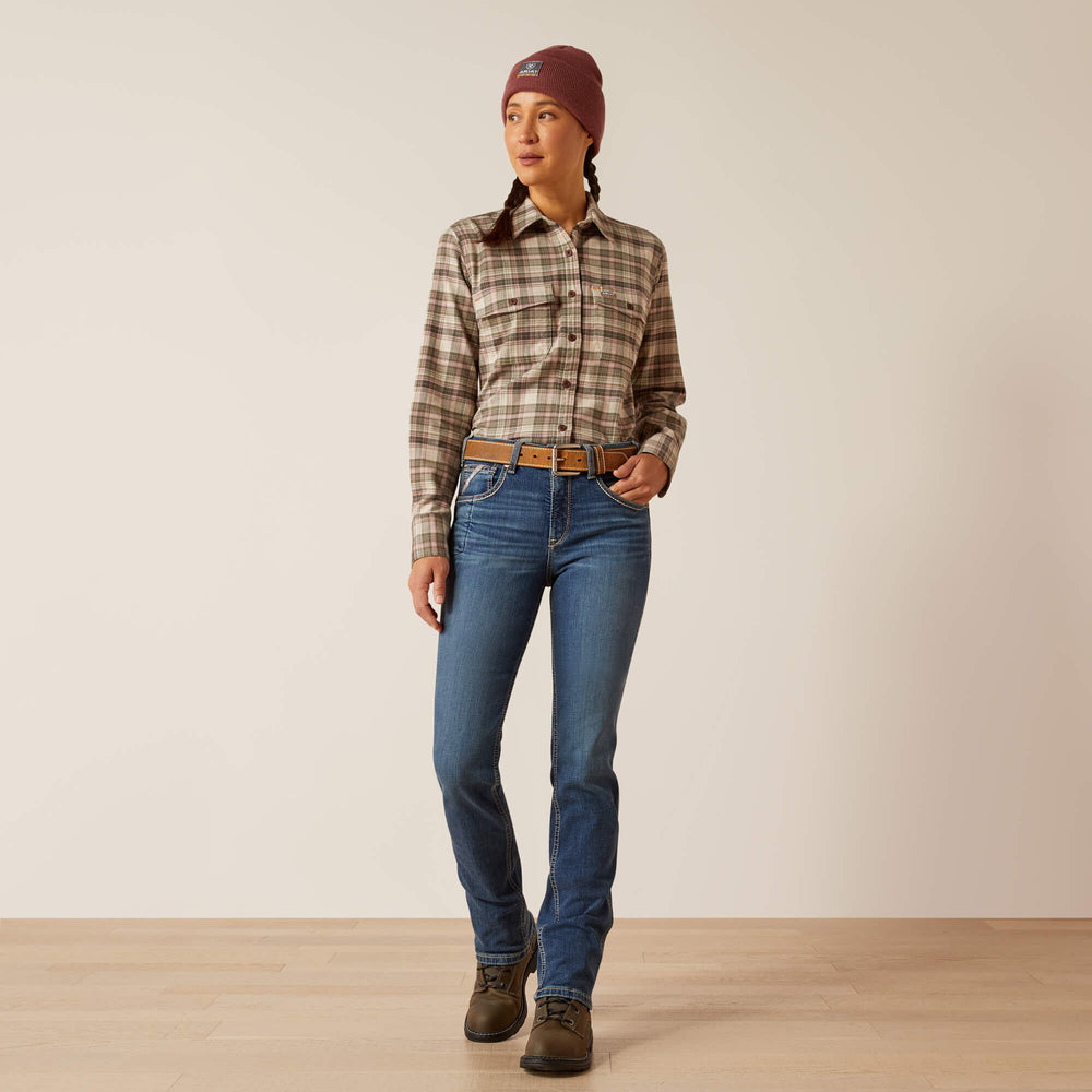 Ariat Rebar High Rise Riveter Straight Jean Women