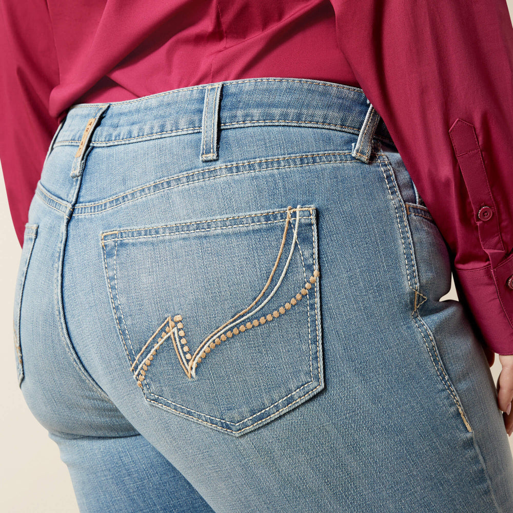 Ariat Mid Rise Giovana Leg Slim Trouser Jeans Women|Trends