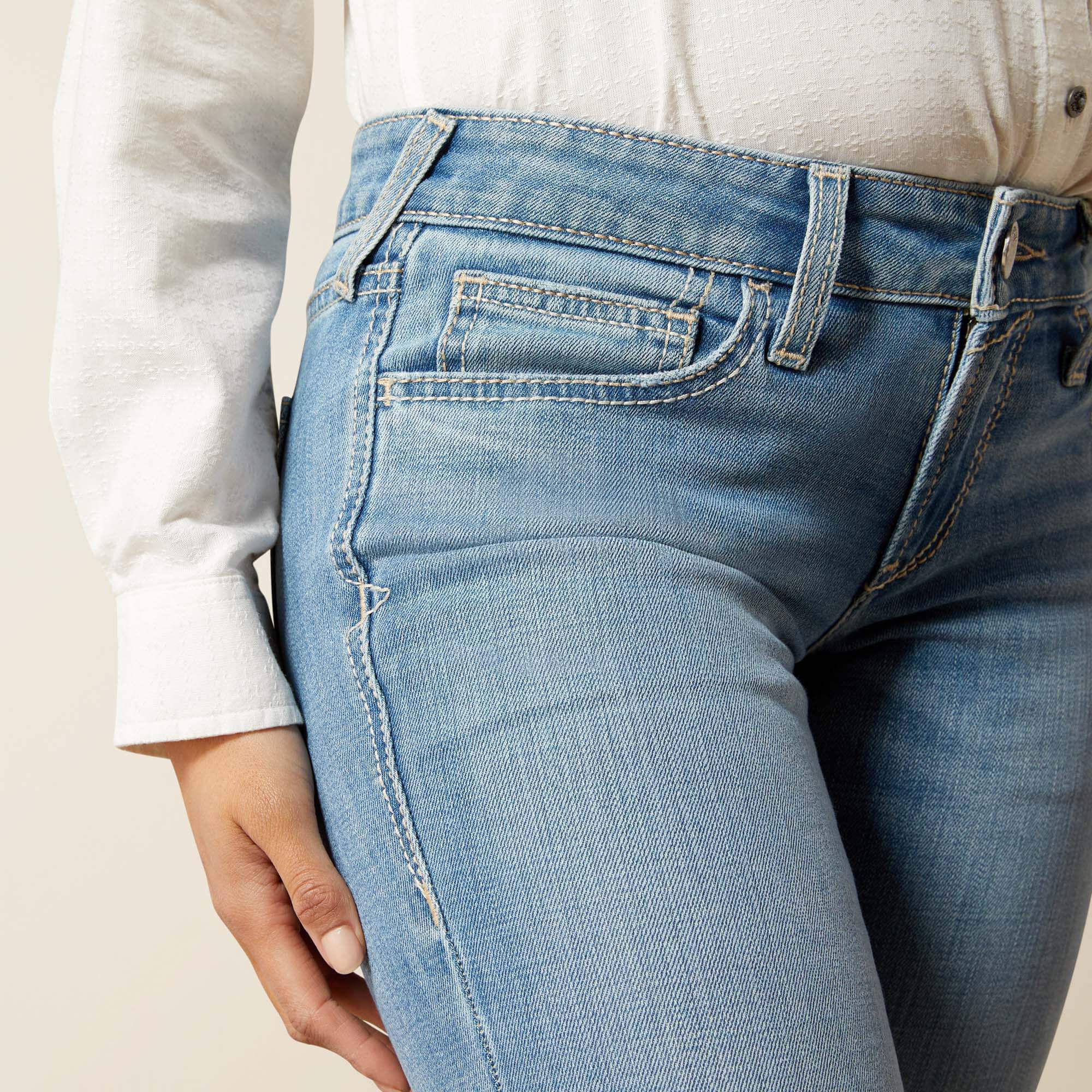 Ariat Mid Rise Giovana Leg Slim Trouser Jeans Women|Trends