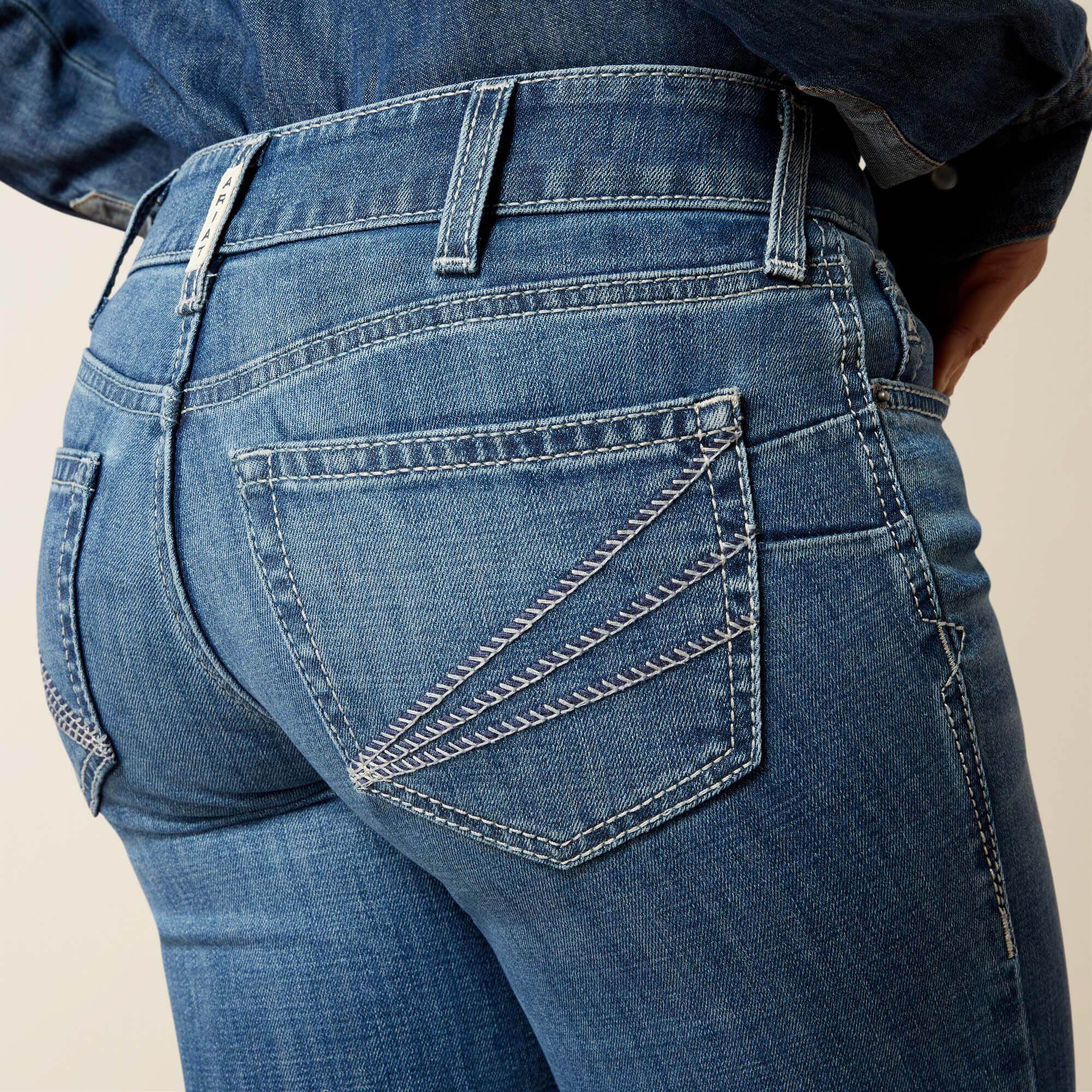Ariat Mid Rise Aisha Boot Cut Jean Women|Trends