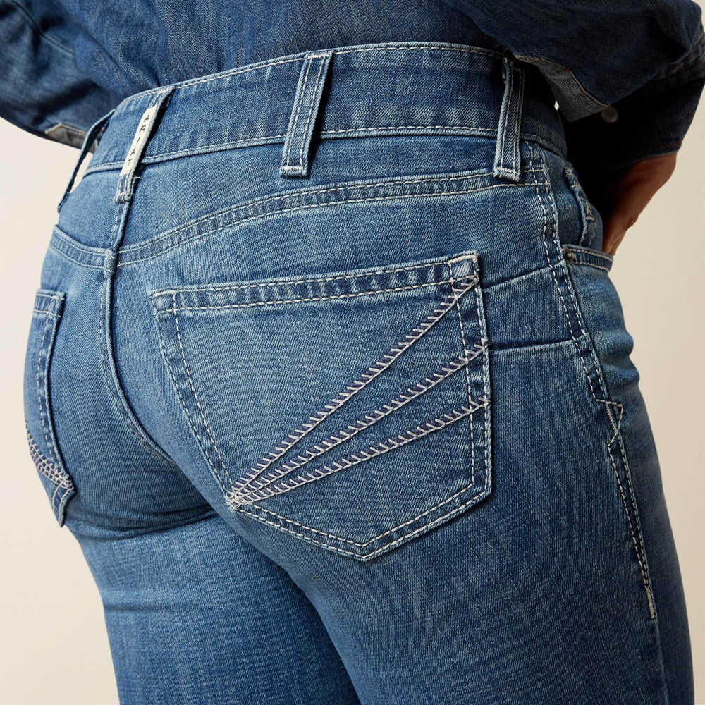 Ariat Mid Rise Aisha Boot Cut Jean Women|Trends