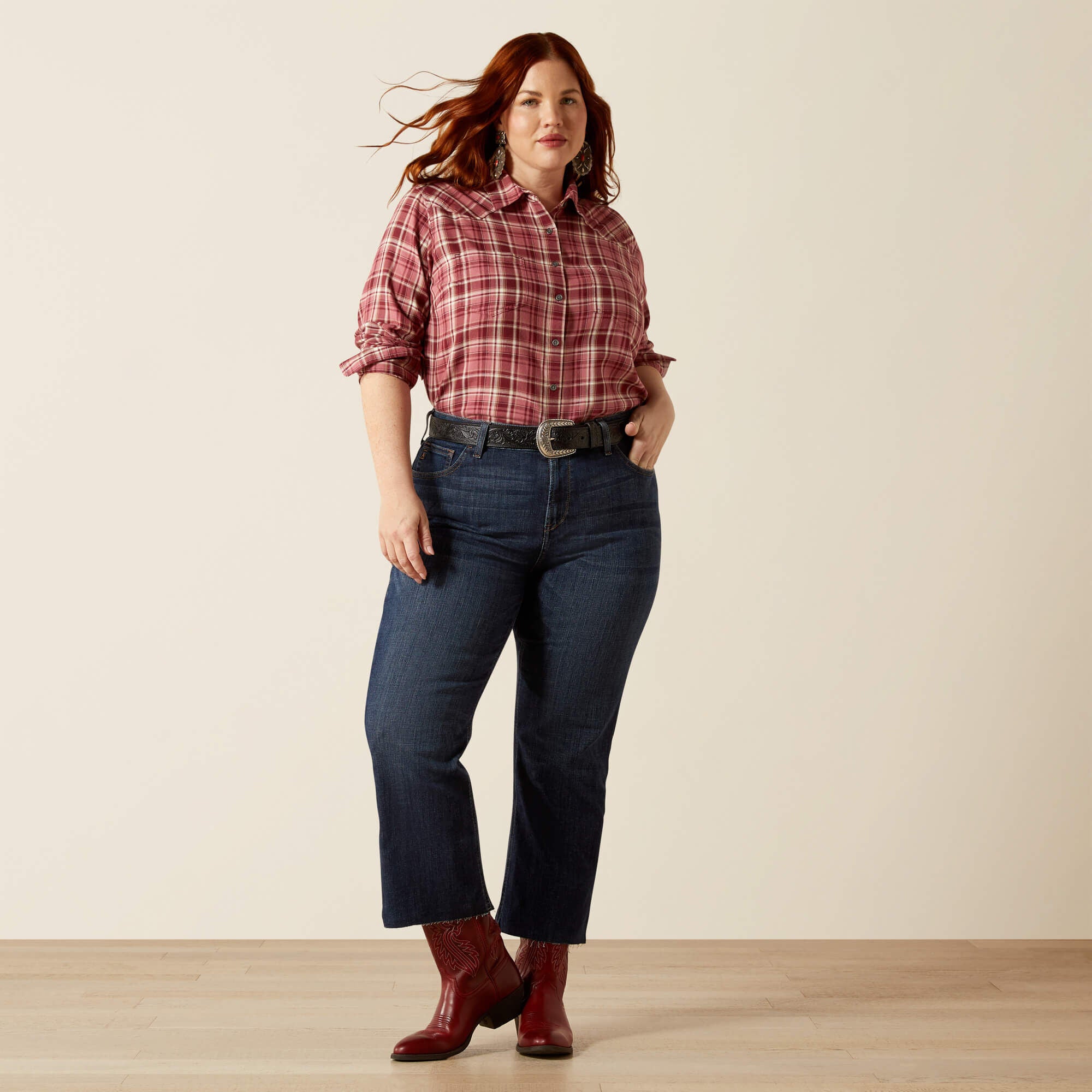 Ariat Perfect Rise Lucy Kick Flare Jean Women|Trends
