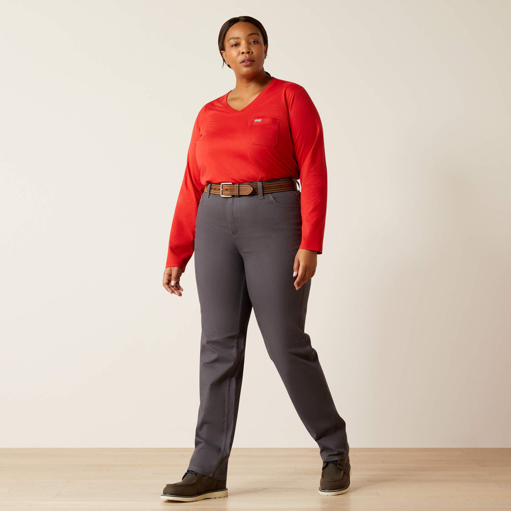 Ariat Rebar Perfect Rise Made Tough Straight Pant Women