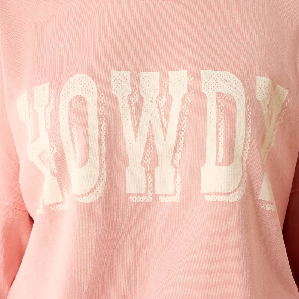 Ariat Canvas Oversized Long Sleeve T-Shirt Women