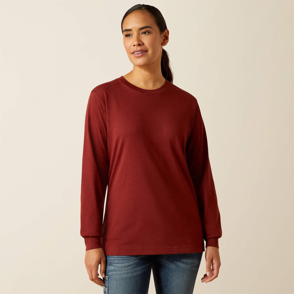Ariat Rebar Cotton Strong Workshop Logo T-Shirt Women