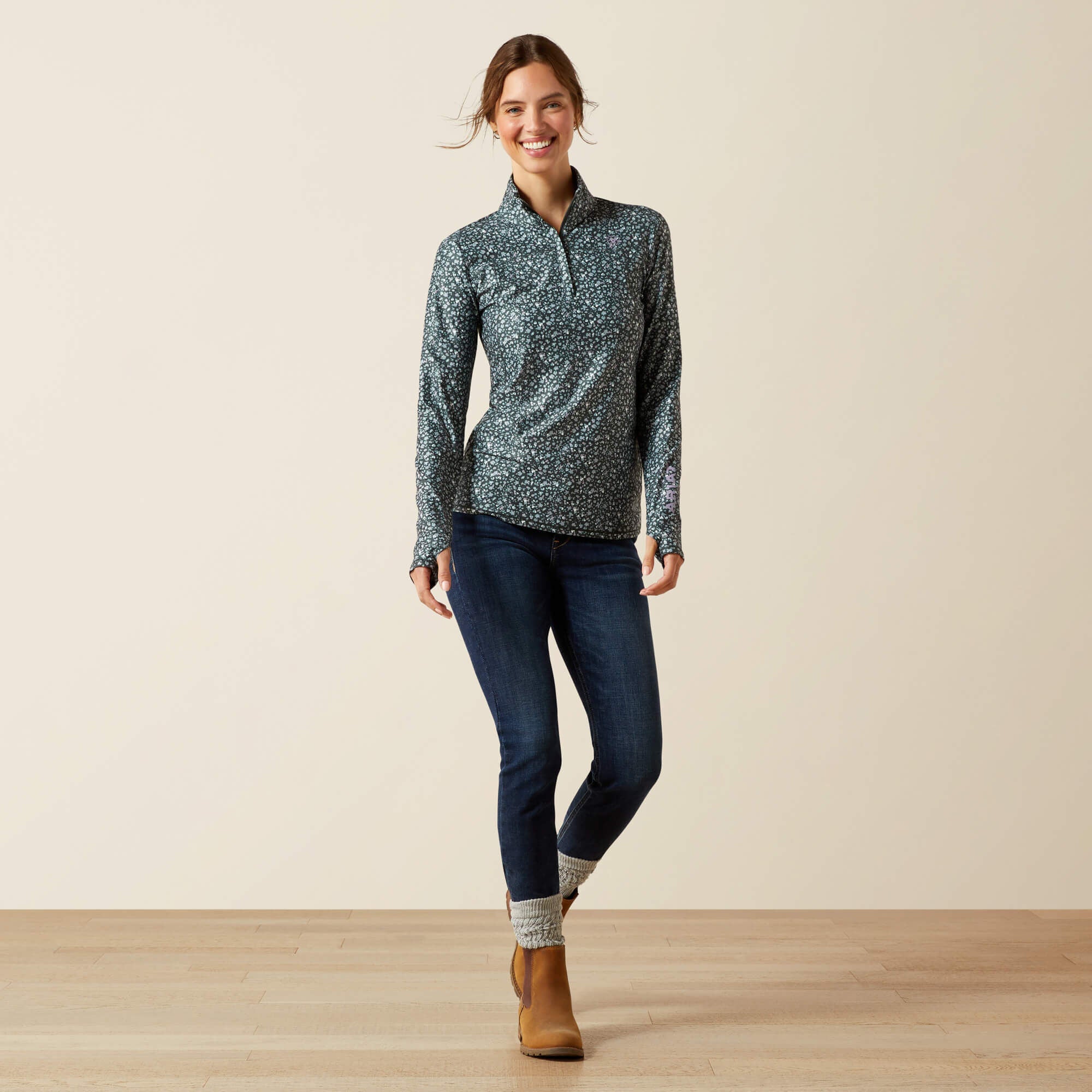 Ariat Lowell 3.0 1/4 Zip Baselayer Women