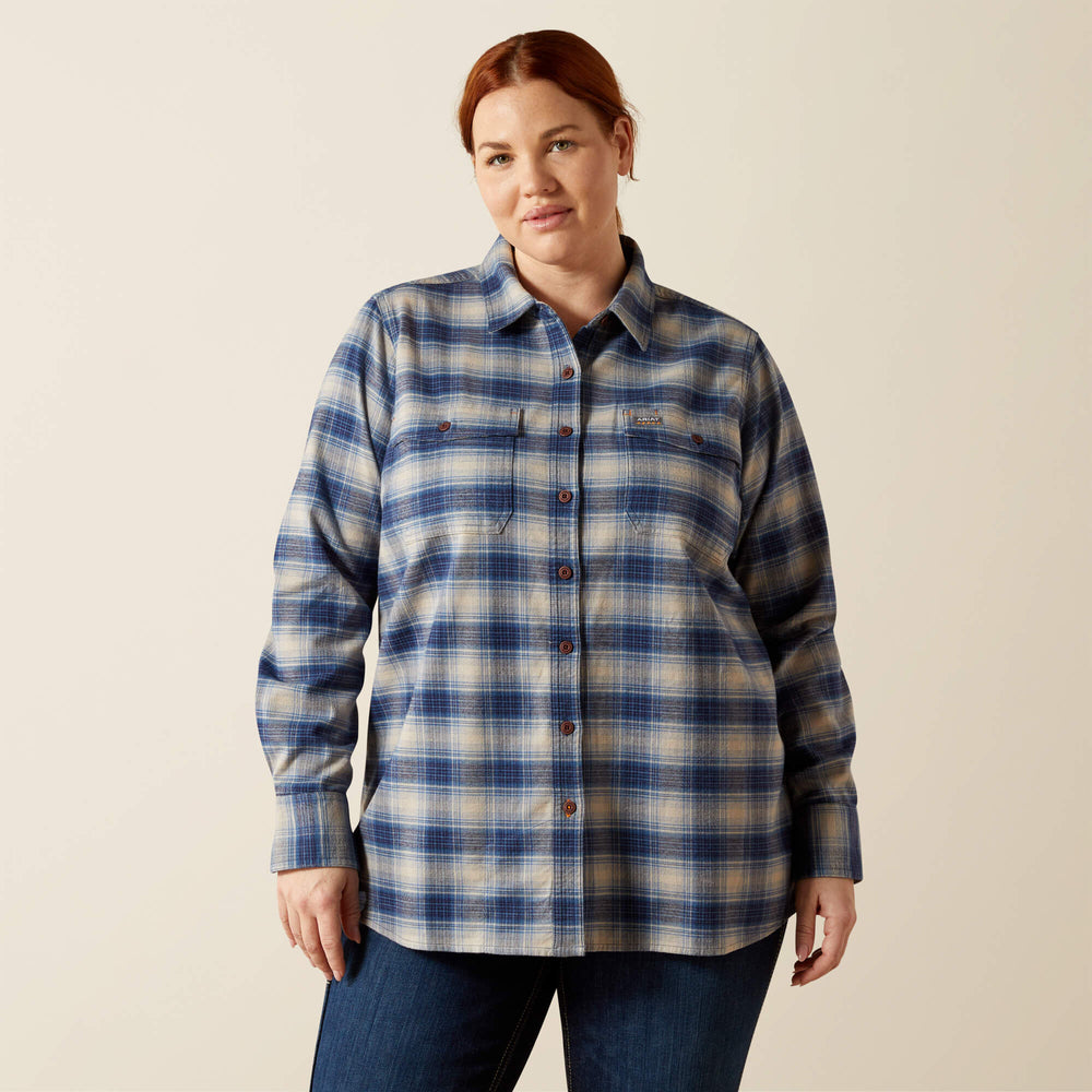 Ariat Rebar Flannel DuraStretch Work Shirt Women
