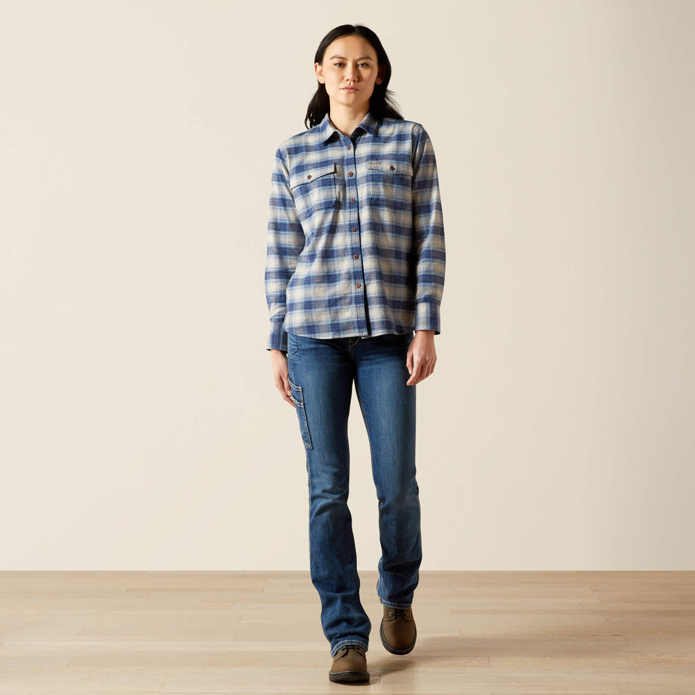 Ariat Rebar Flannel DuraStretch Work Shirt Women