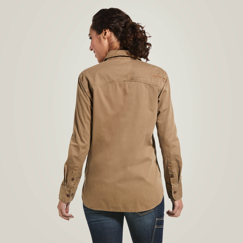 Ariat Rebar Washed Twill Work Shirt Women
