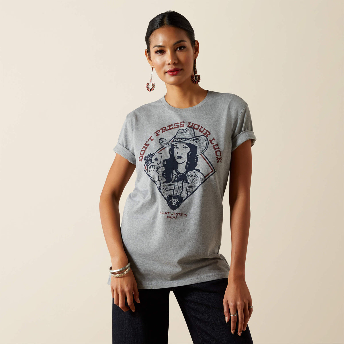 Ariat Ariat Don't Press Your Luck T-Shirt Women