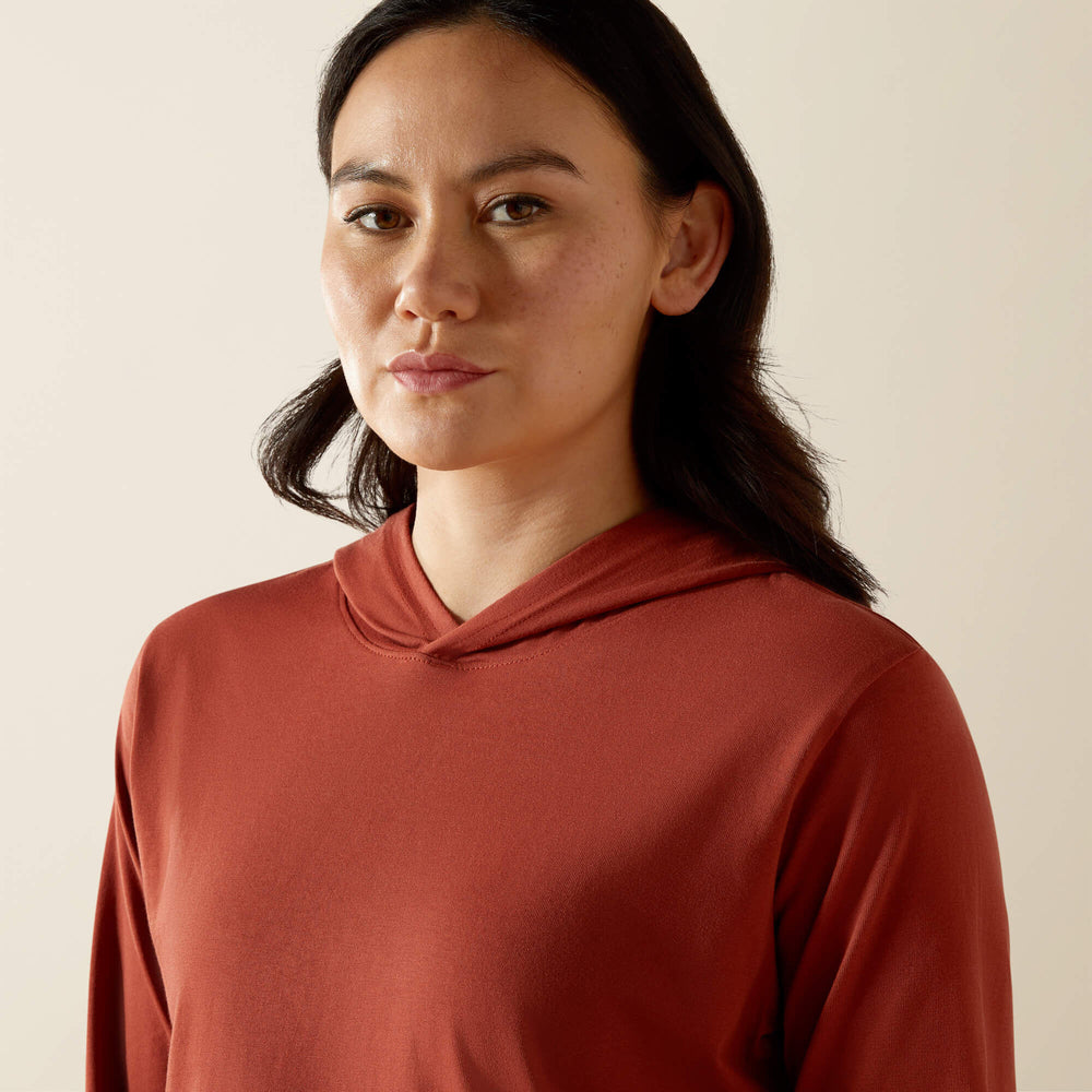 Ariat Rebar Cotton Strong Hooded T-Shirt Women