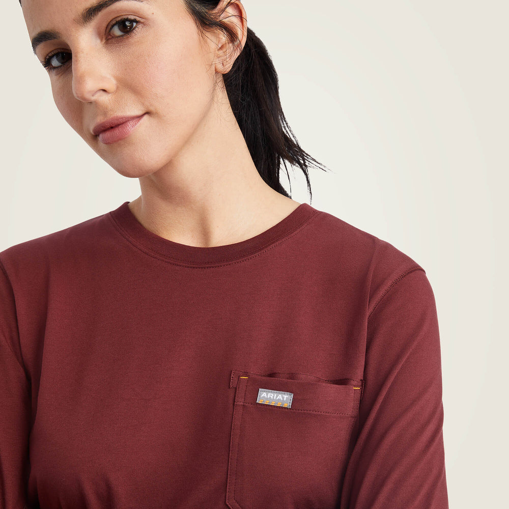 Ariat Rebar Workman USA Logo T-Shirt Women
