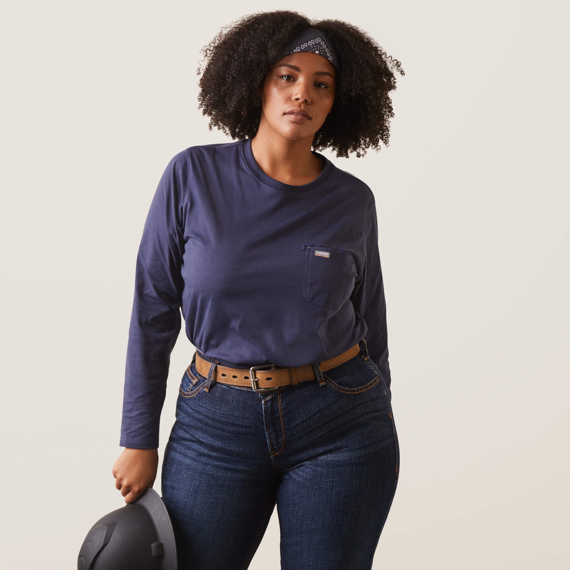 Ariat Rebar Workman USA Logo T-Shirt Women