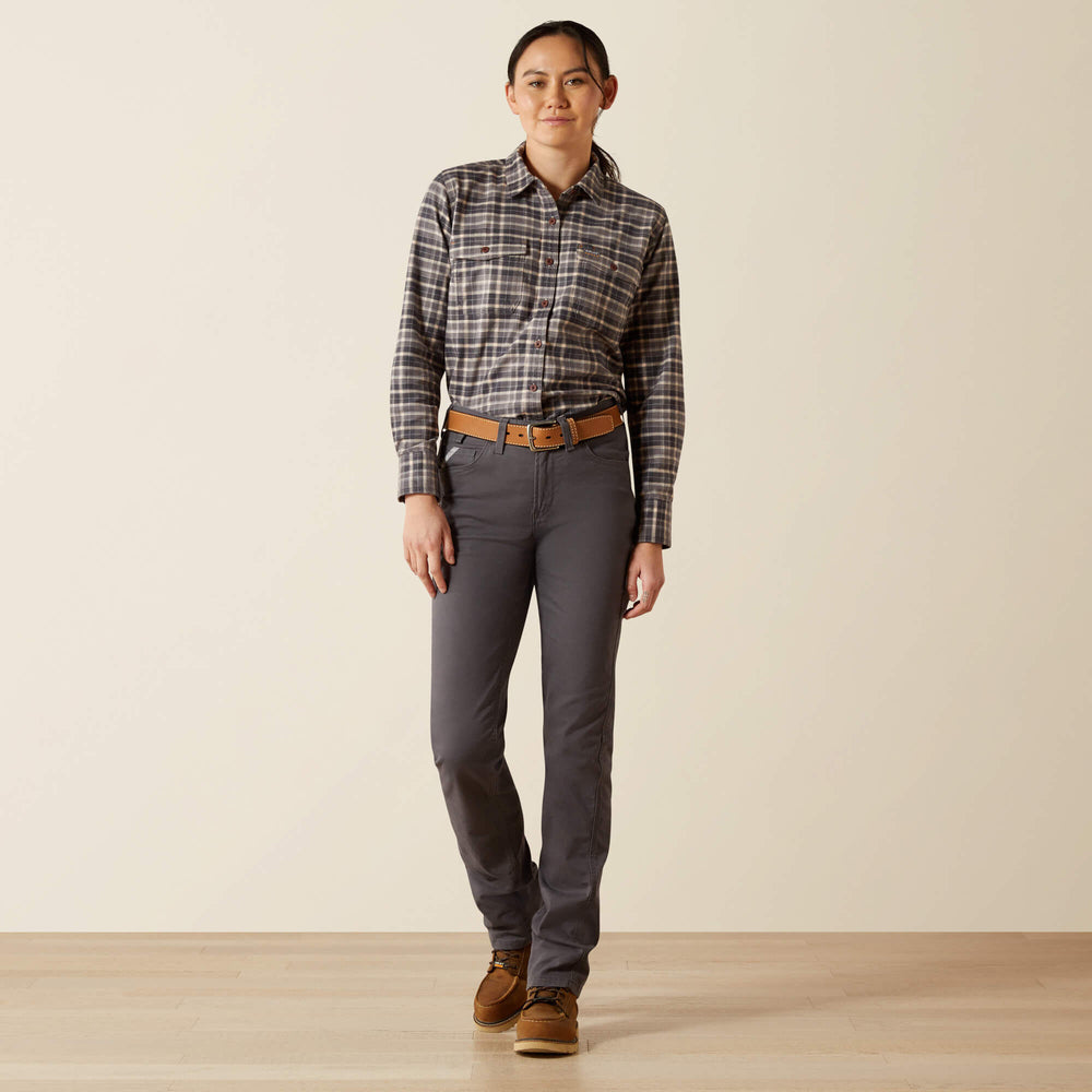 Ariat Rebar Flannel DuraStretch Work Shirt Women