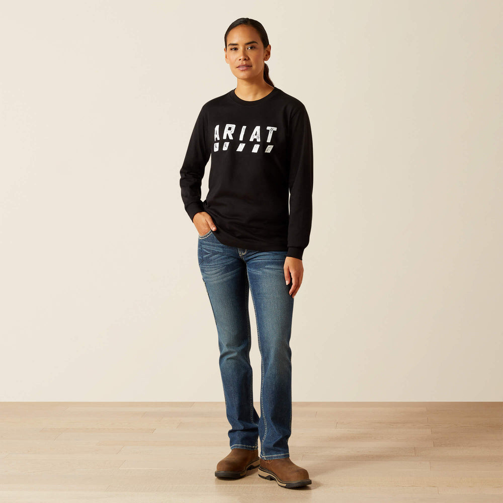Ariat Rebar Cotton Strong Logo T-Shirt Women