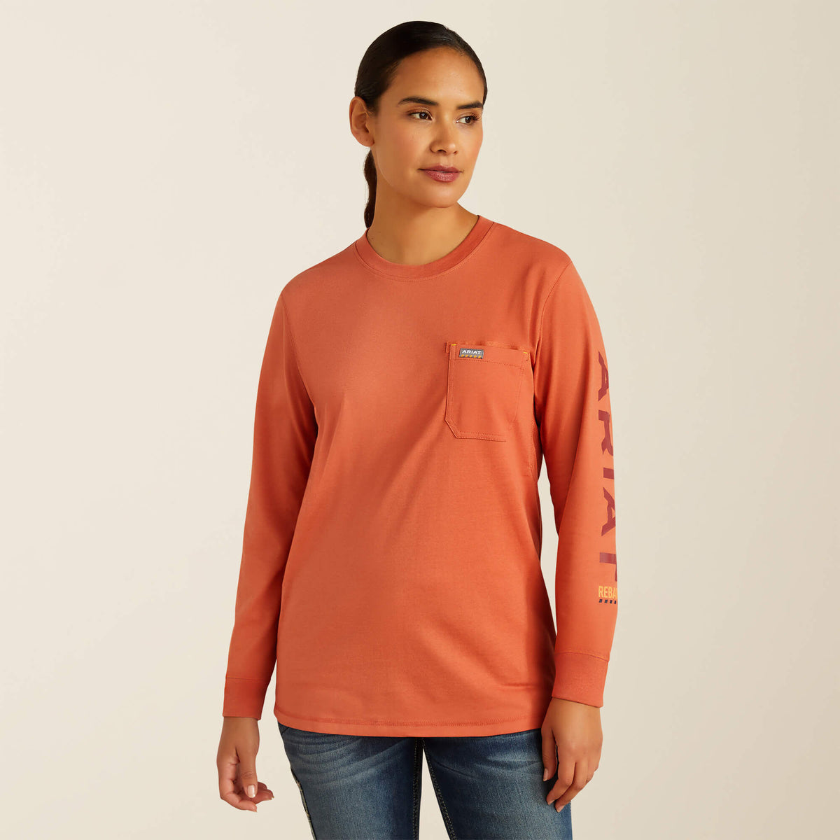 Ariat Rebar Workman Logo T-Shirt Women