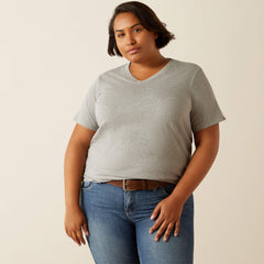 Ariat Rebar Cotton Strong Standard V-Neck T-Shirt Women