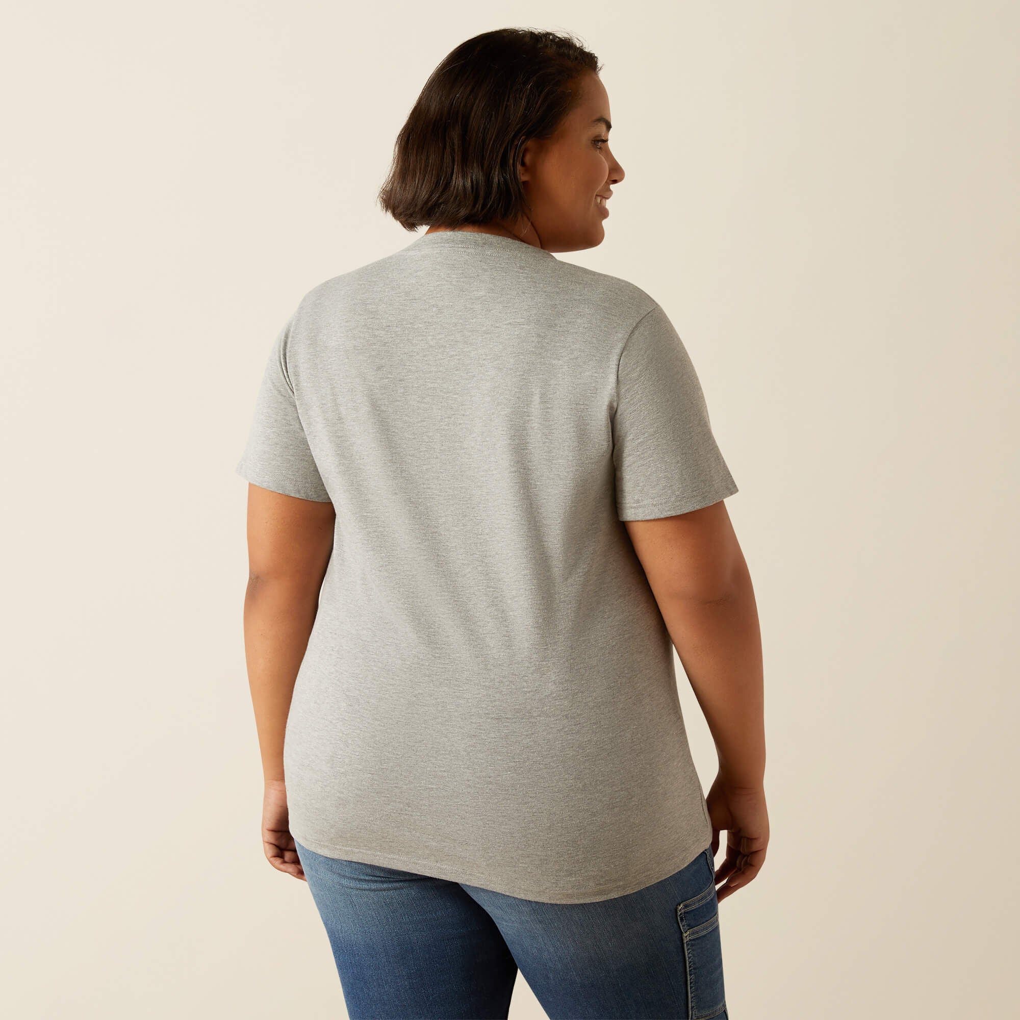 Ariat Rebar Cotton Strong Standard V-Neck T-Shirt Women