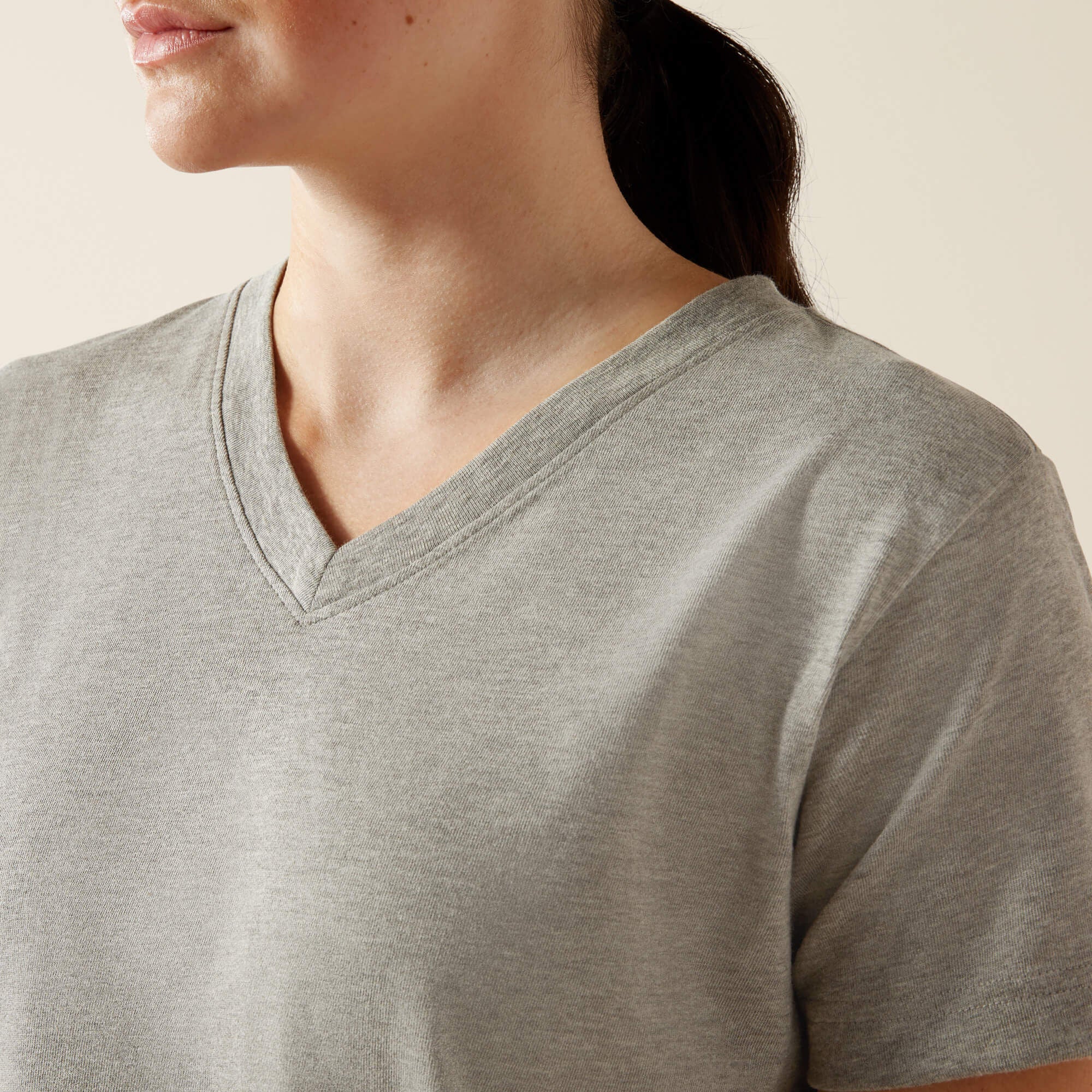 Ariat Rebar Cotton Strong Standard V-Neck T-Shirt Women