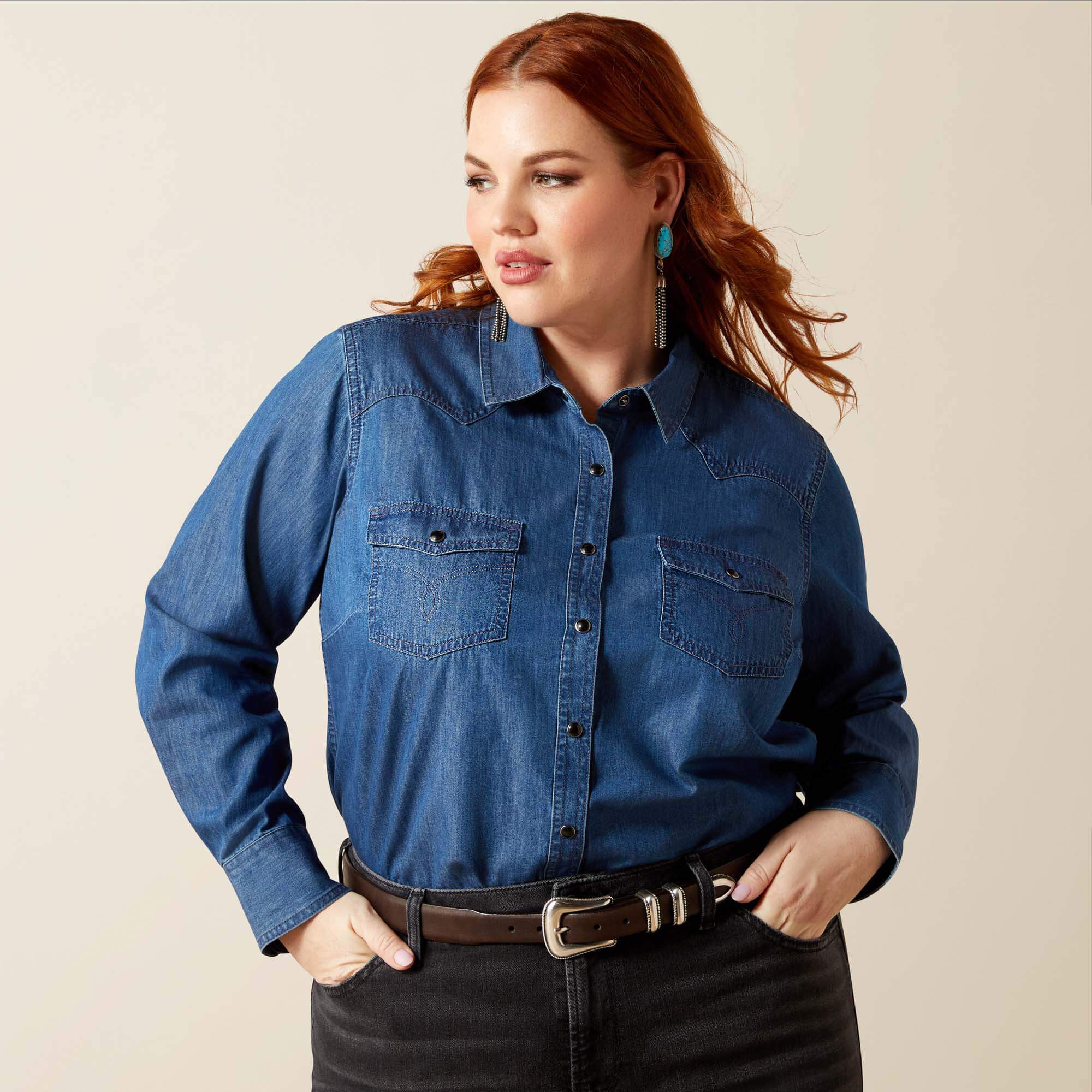 Ariat True Blue Shirt Women|Trends