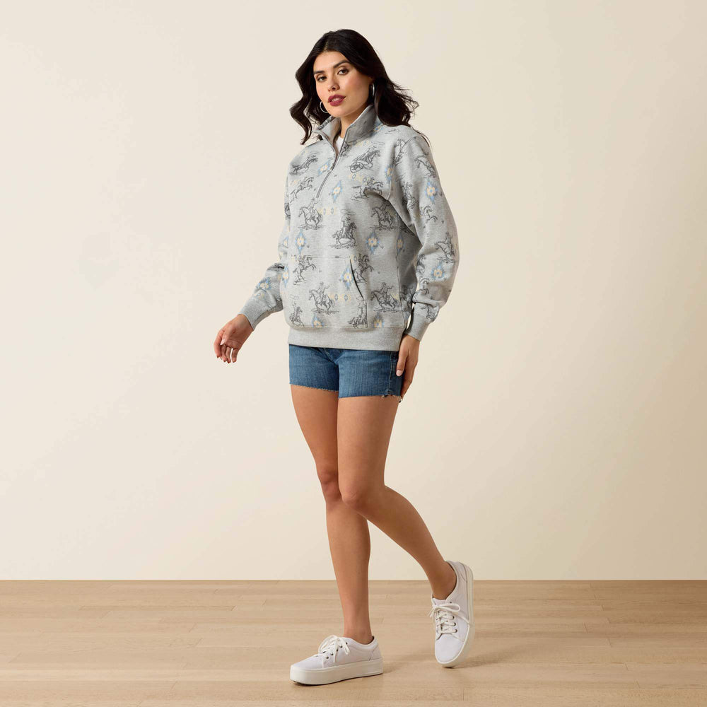 Ariat Sapphire 1/2 Zip Sweatshirt Women