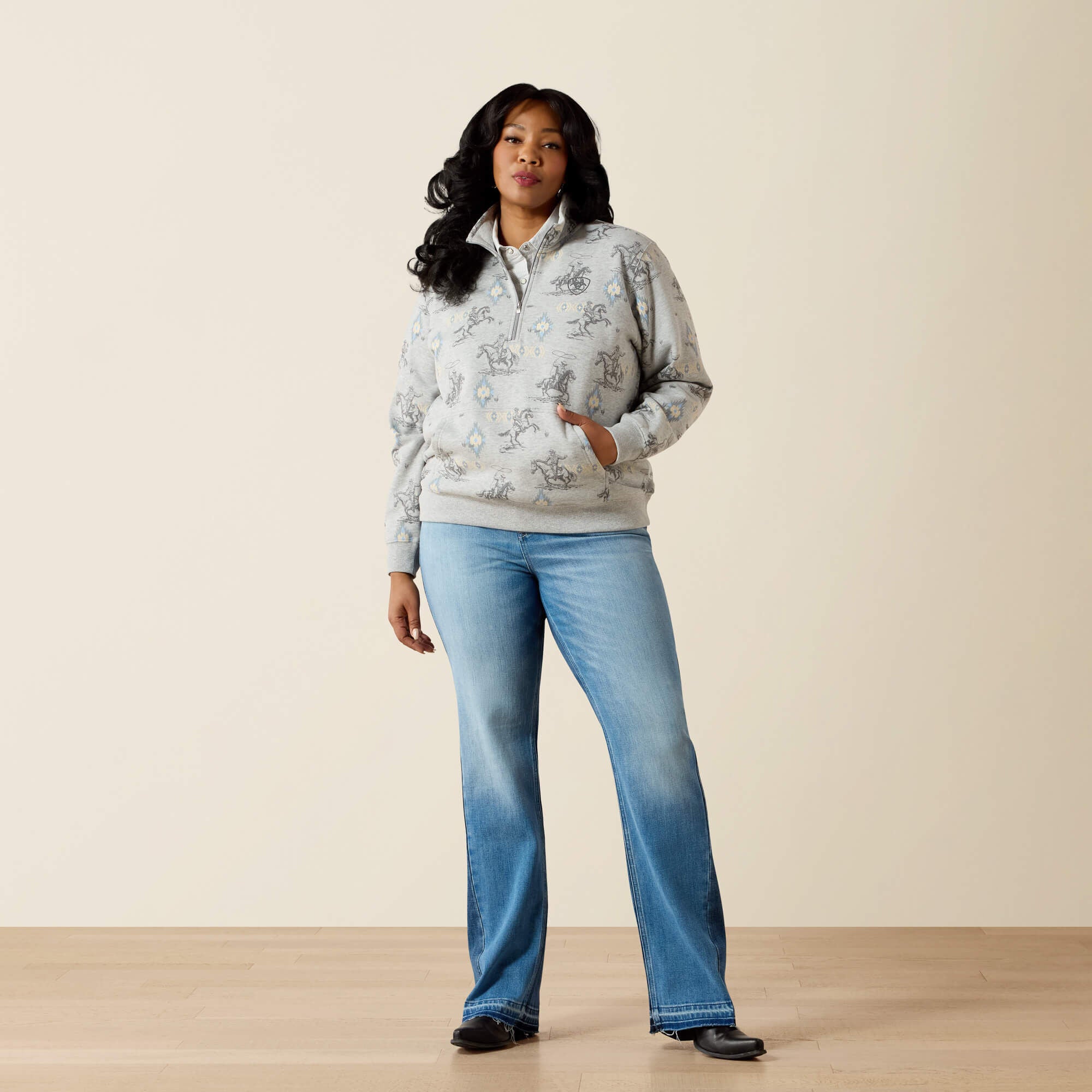 Ariat Sapphire 1/2 Zip Sweatshirt Women