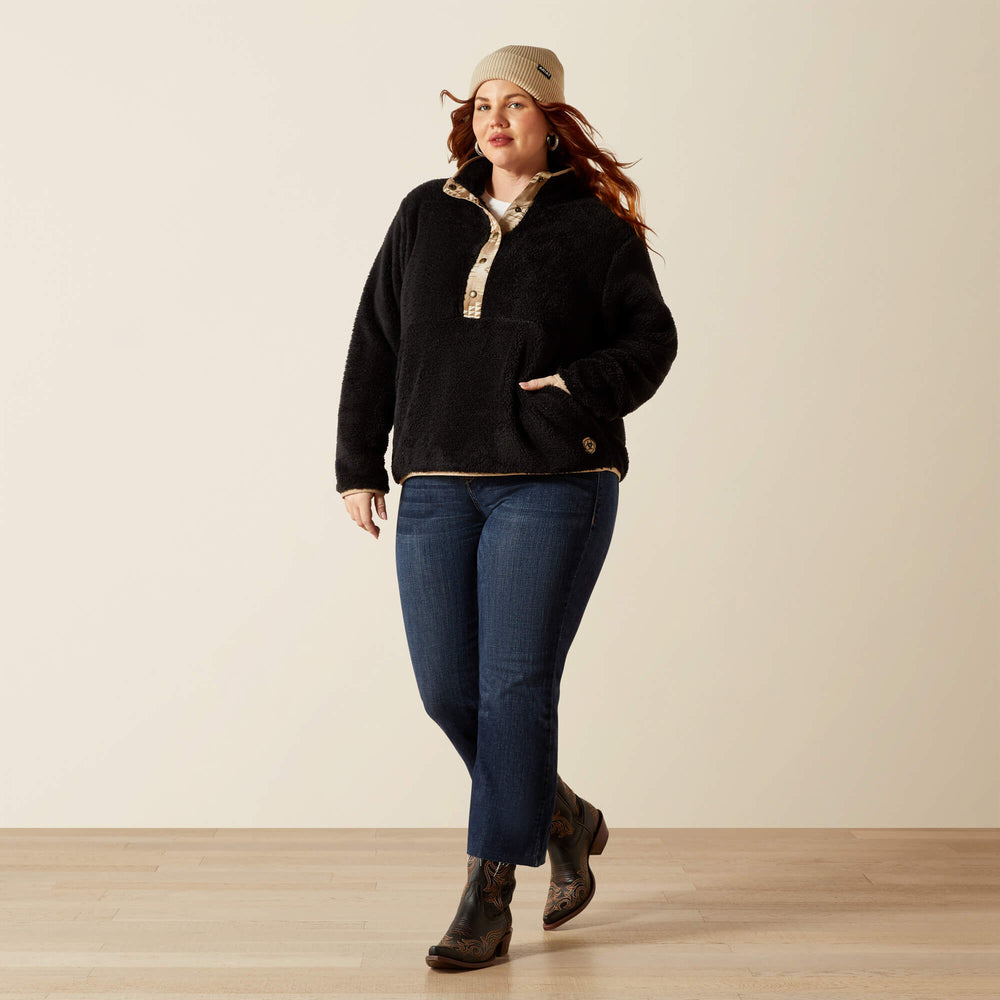 Ariat Berber Snap Front Sweatshirt Women