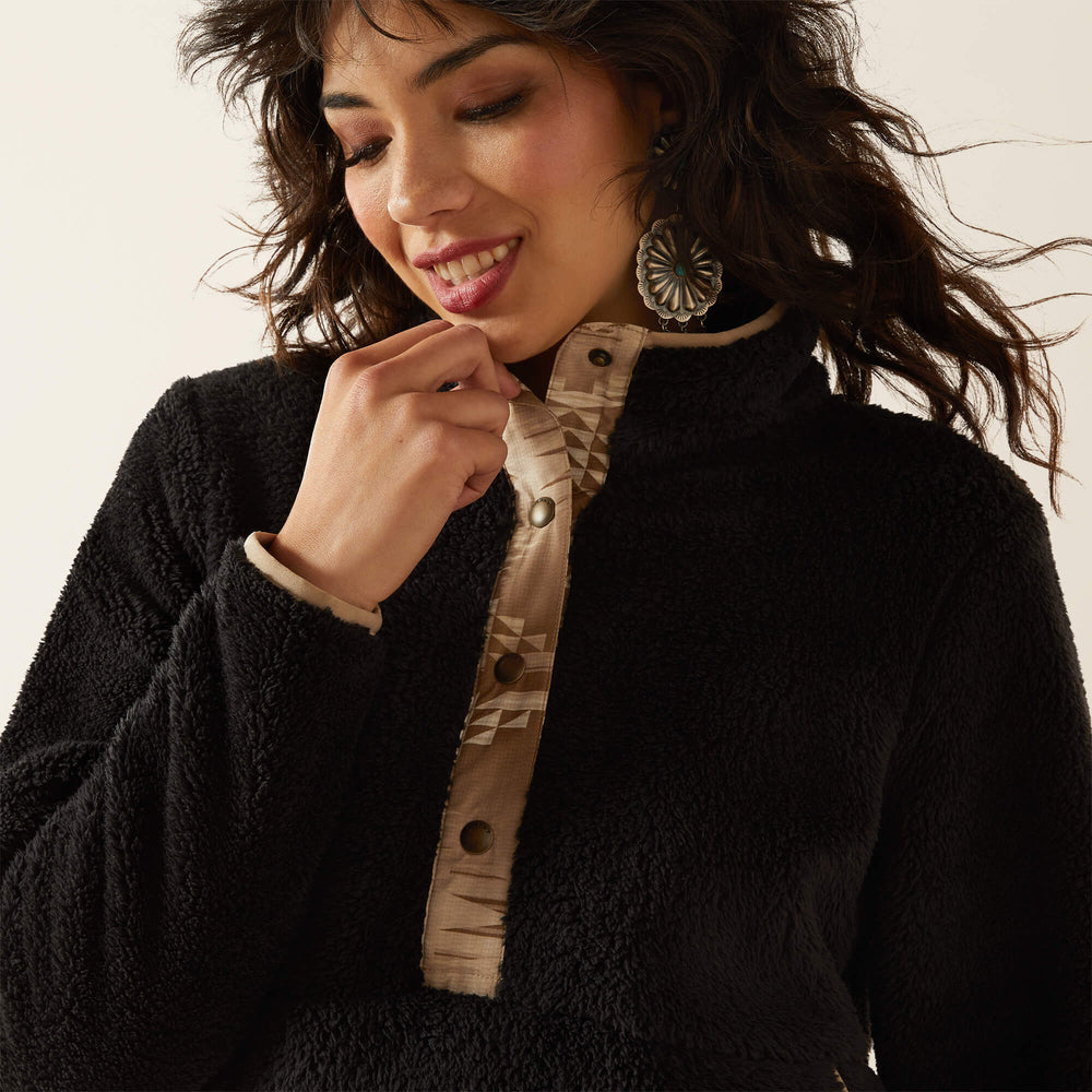 Ariat Berber Snap Front Sweatshirt Women