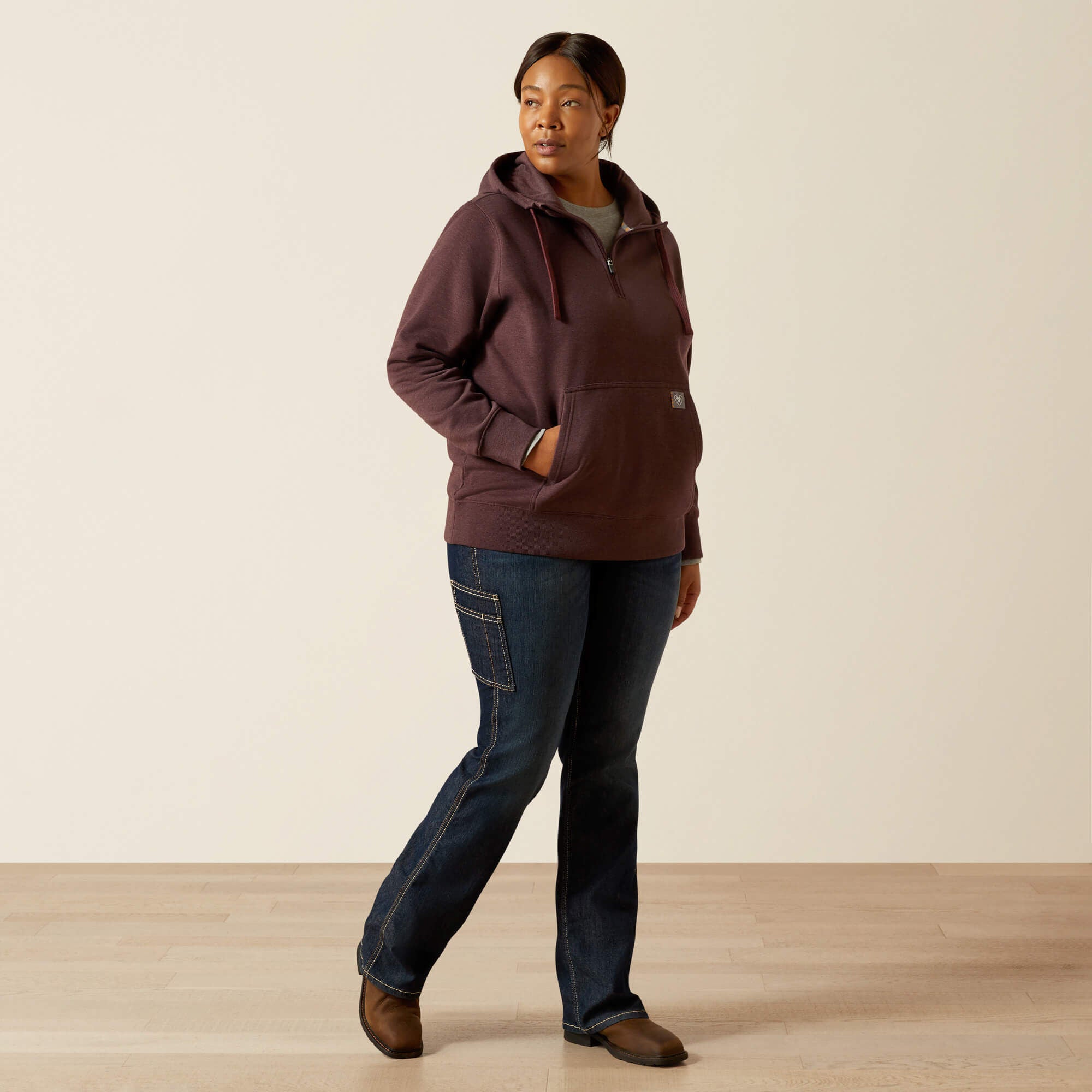 Ariat Rebar Skill Set 1/2 Zip Hoodie Women