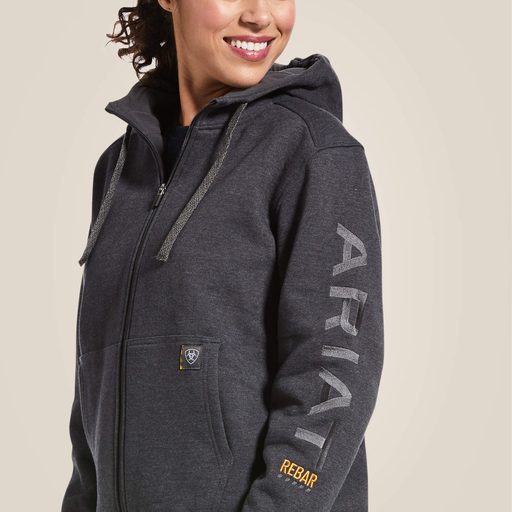 Ariat Rebar All-Weather Full Zip Hoodie Women