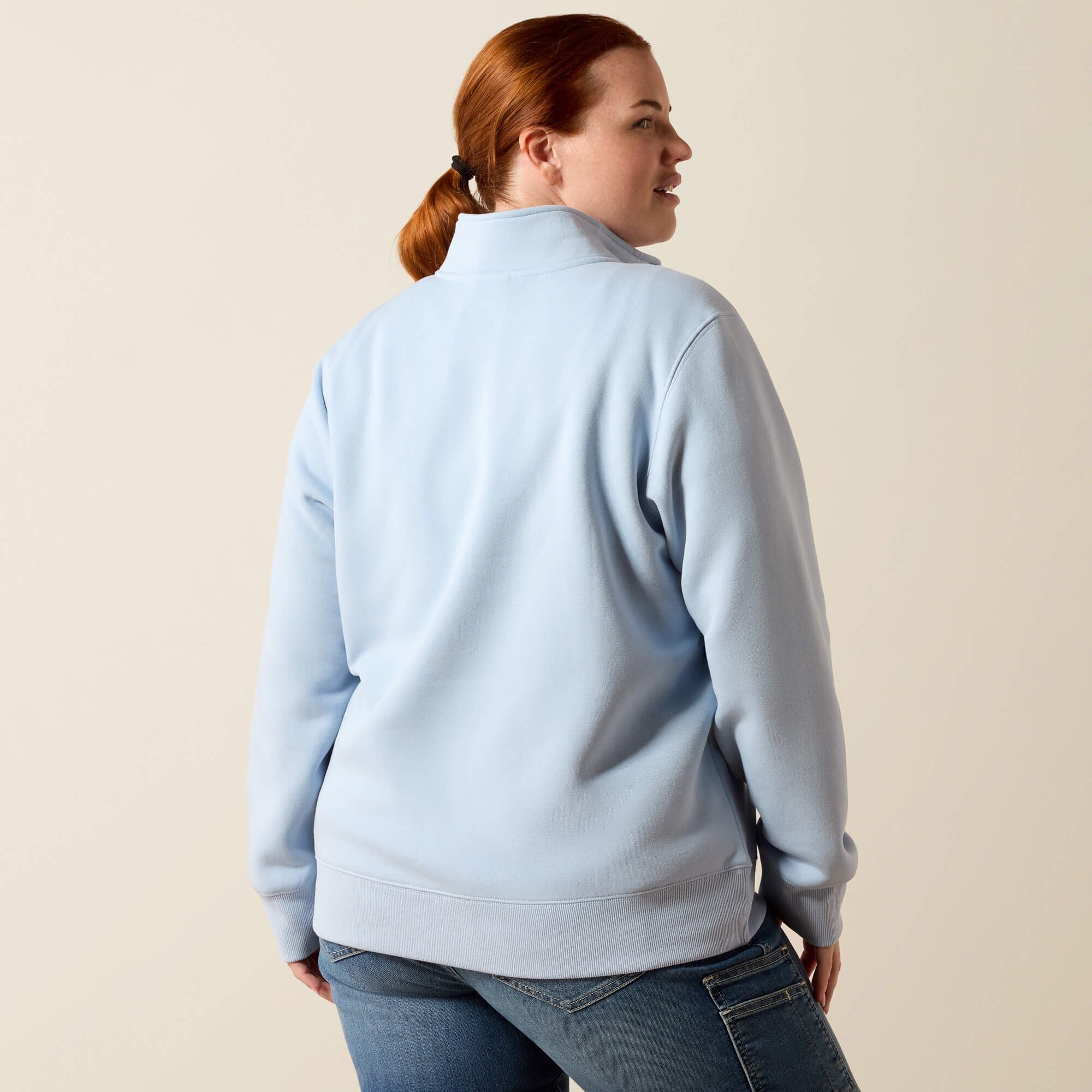 Ariat Rebar Lightweight Mock 1/2 Zip Sweatshirt Women