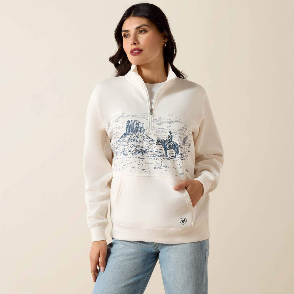 Ariat Traveler 1/2 Zip Sweatshirt Women