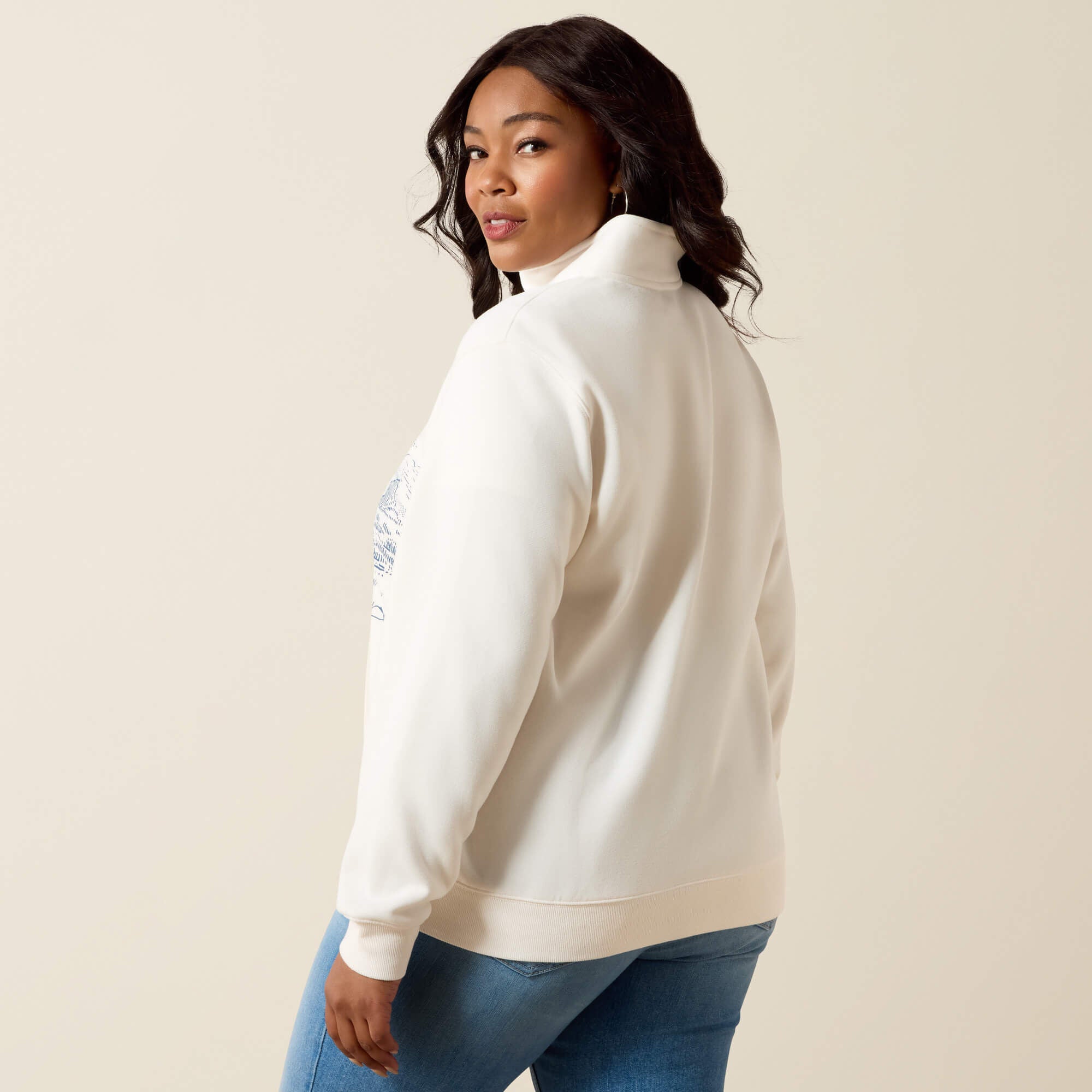 Ariat Traveler 1/2 Zip Sweatshirt Women