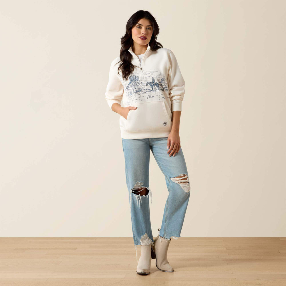 Ariat Traveler 1/2 Zip Sweatshirt Women