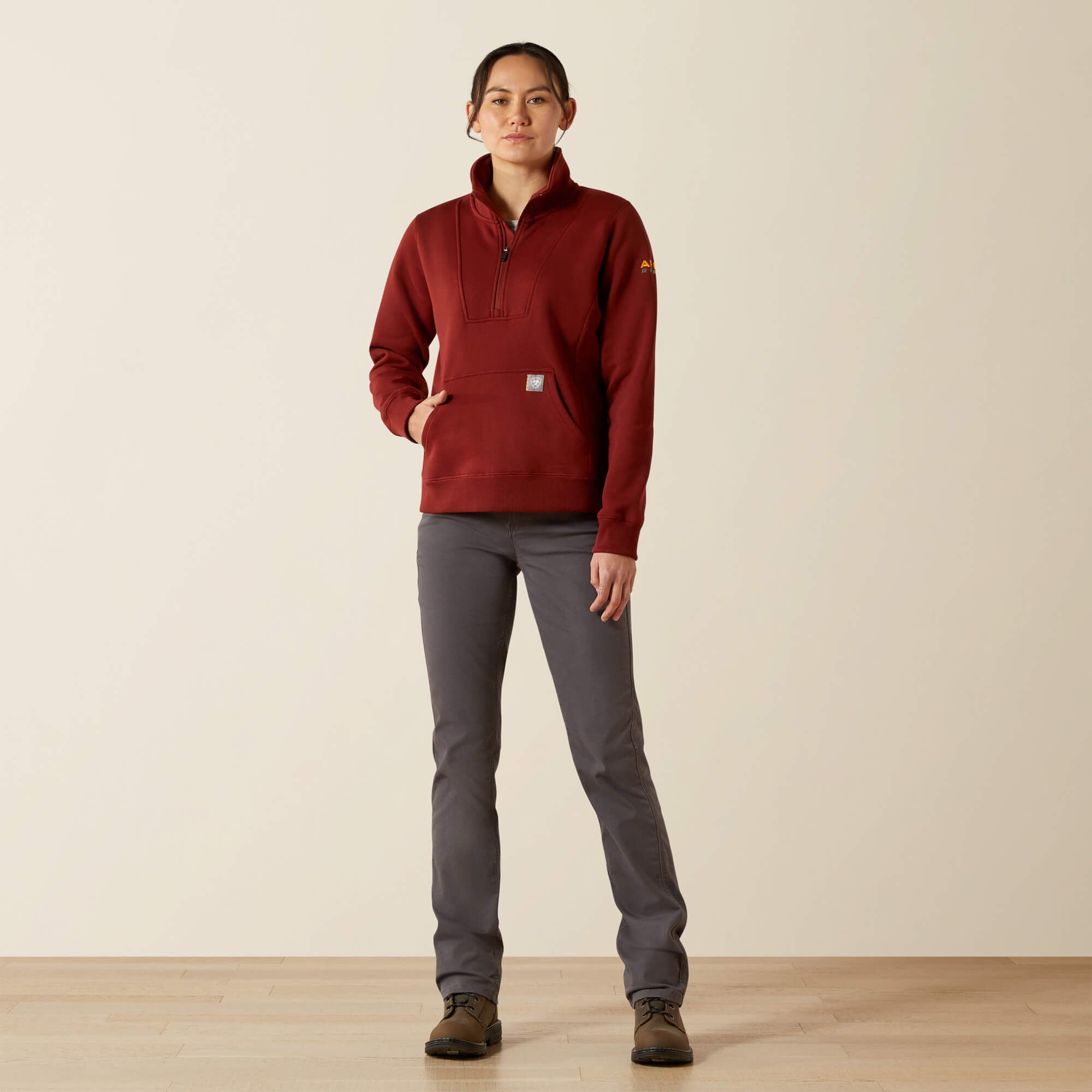 Ariat Rebar Traverse Funnel Neck Sweatshirt Women