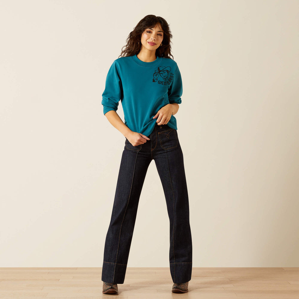 Ariat Essential Sendero West is Best Sweatshirt Women