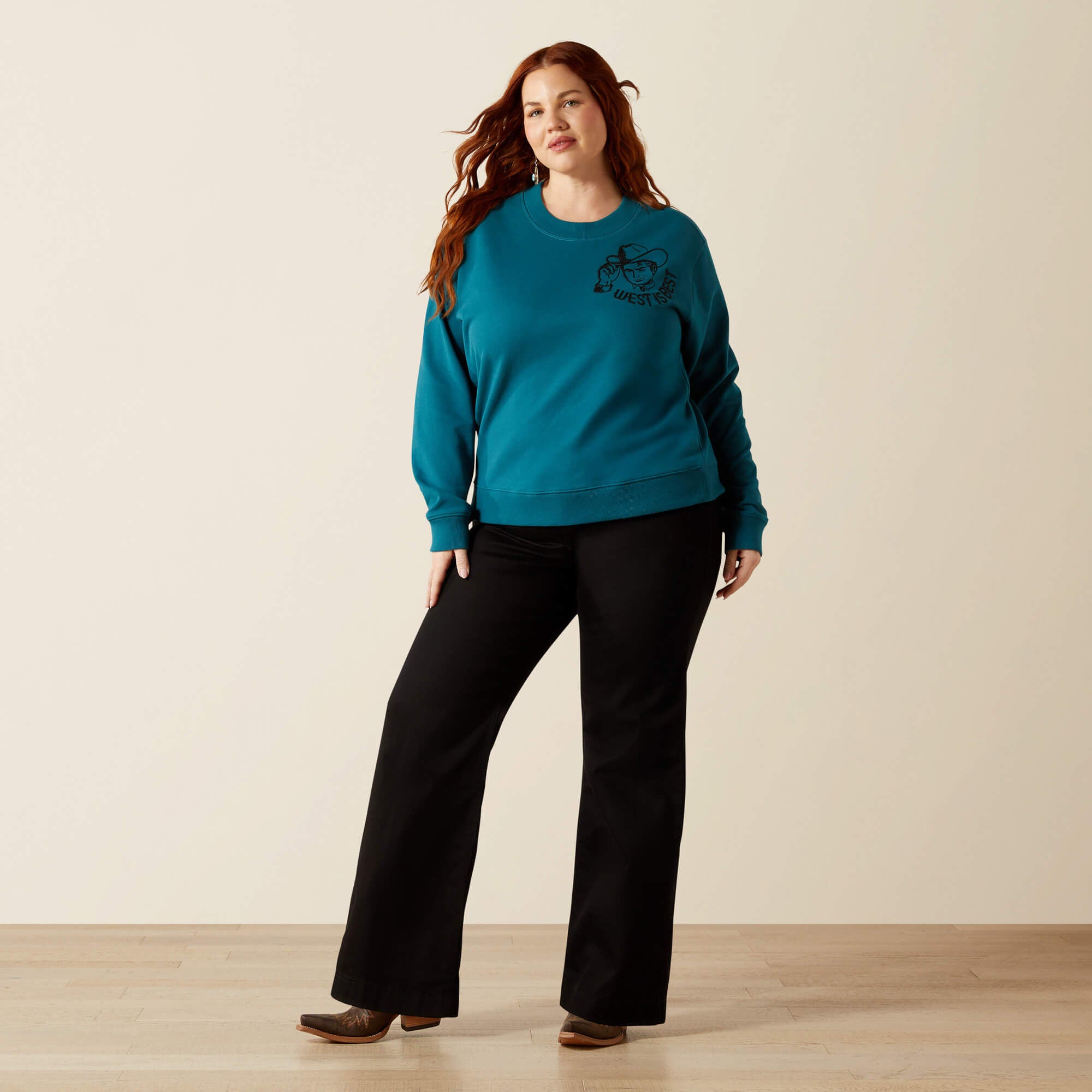 Ariat Essential Sendero West is Best Sweatshirt Women