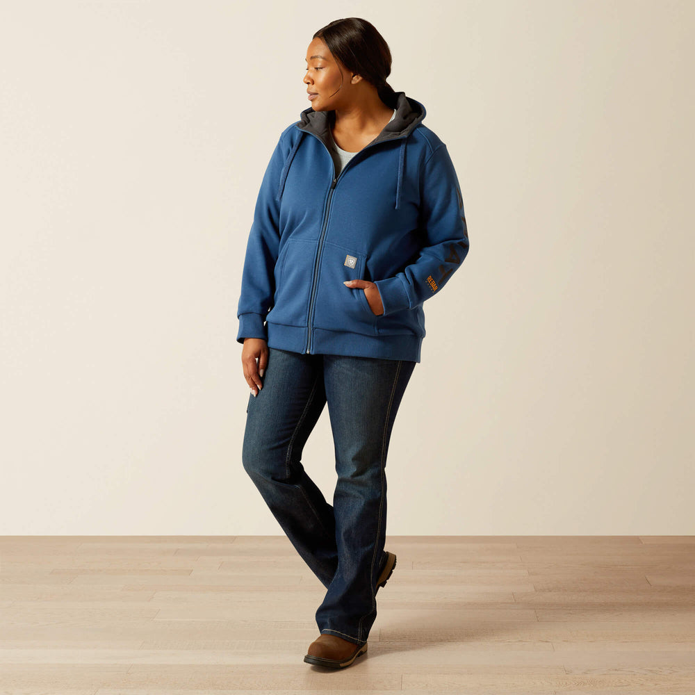 Ariat Rebar All-Weather Full Zip Hoodie Women