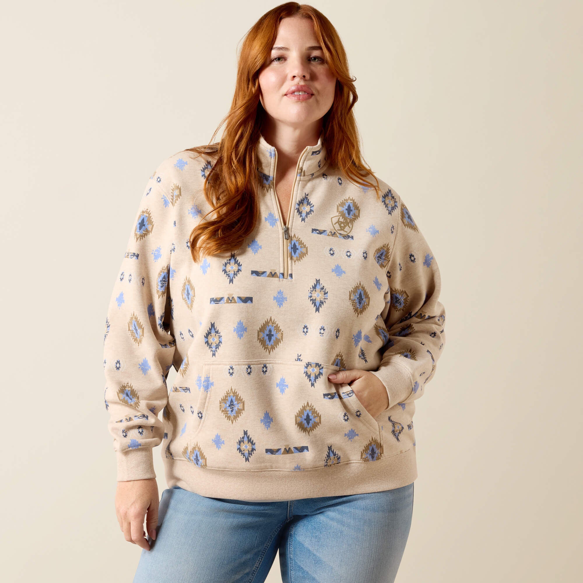 Ariat Sapphire 1/2 Zip Sweatshirt Women
