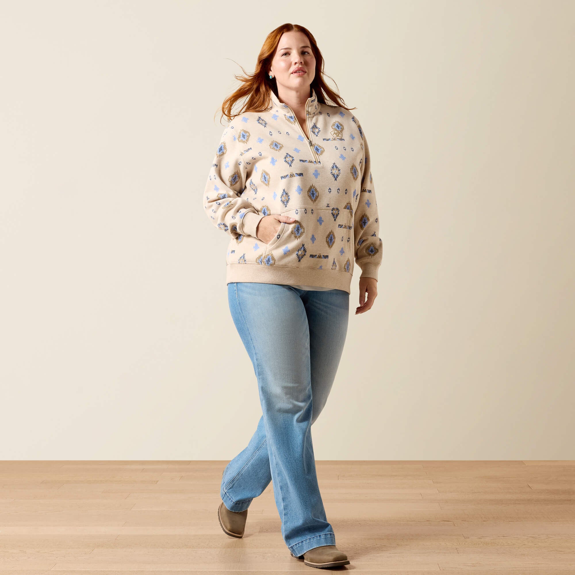 Ariat Sapphire 1/2 Zip Sweatshirt Women
