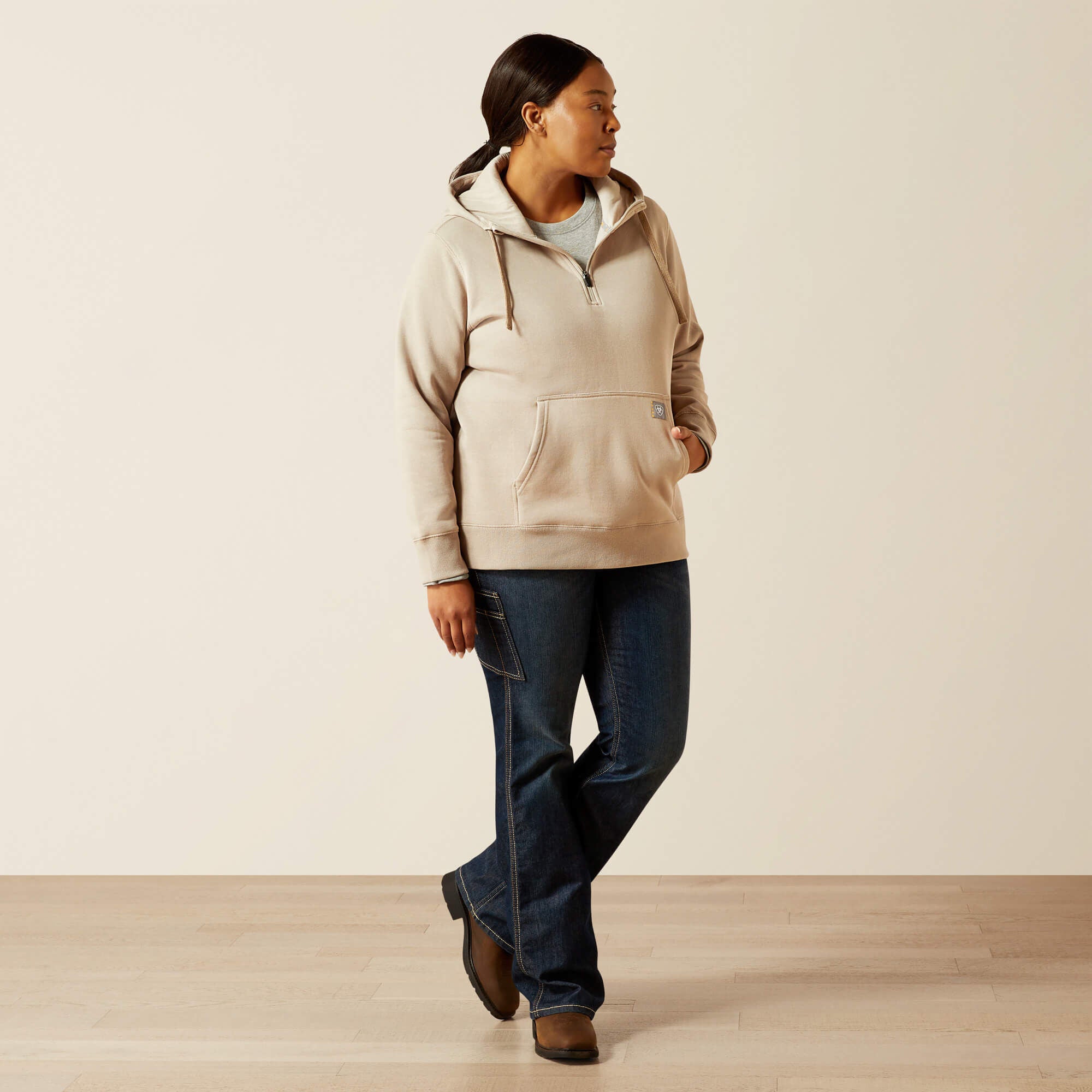 Ariat Rebar Skill Set 1/2 Zip Hoodie Women