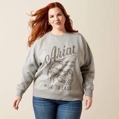 Ariat Scorpion Script Oversized Sweatshirt Women
