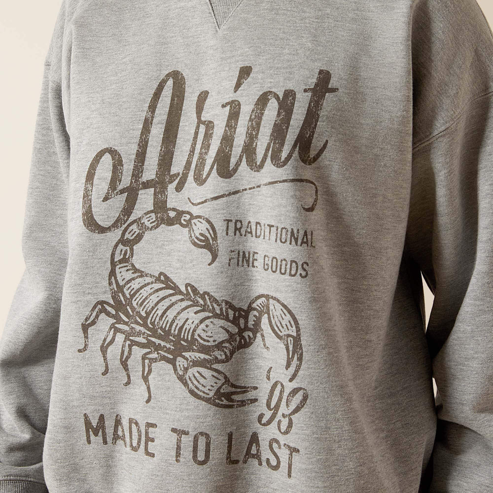 Ariat Scorpion Script Oversized Sweatshirt Women