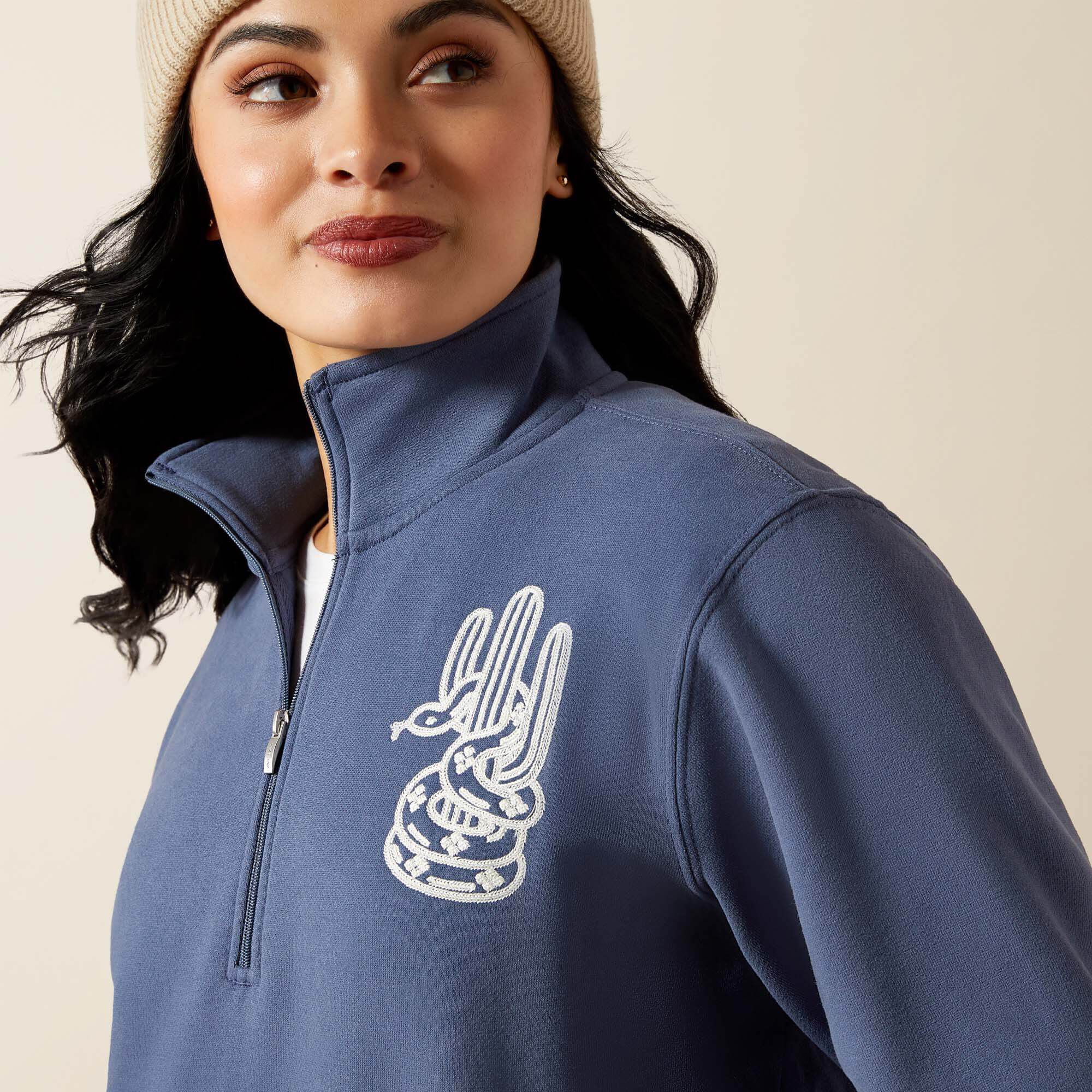 Ariat Quarry 1/2 Zip Sweatshirt Women